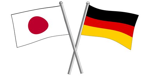 flagge japan und deutschland